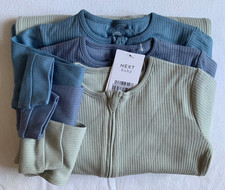 BNWT Baby Boys 3pk  Zip Footless Sleepsuits size 18-24 months NEXT