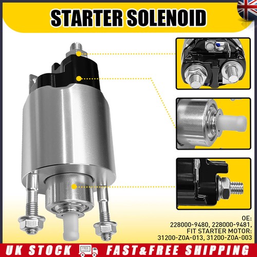 Starter solenoid motor fits - starter,