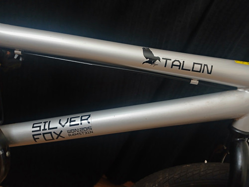 Silver fox talon bmx bike - talon, 20in