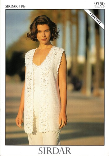 Sirdar longline waistcoat - longline,