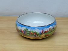 Vintage 1930s New Hall Hanley Pottery Ceramic Merri England Fruit Bowl