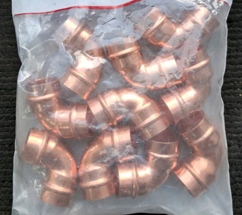 15mm elbow bend solder pack - 15mm,
