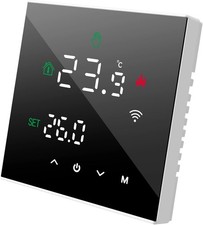 Beok Tuya Smart Thermostat, WiFi Thermostat Programmable Mounted on the Wall For