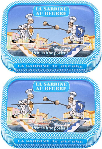 Sardines with butter - sardines,