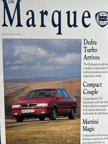 The marque lancia magazine car - magazine,