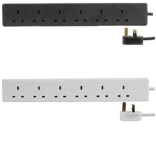 6 gang way Six Socket Mains