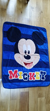 Kids Warm Blanket Disney Blue Mickey Mouse 83 cm x 110 cm
