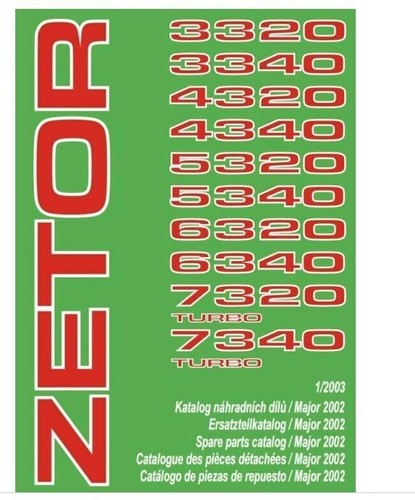 Zetor 3320 7340 - to, parts