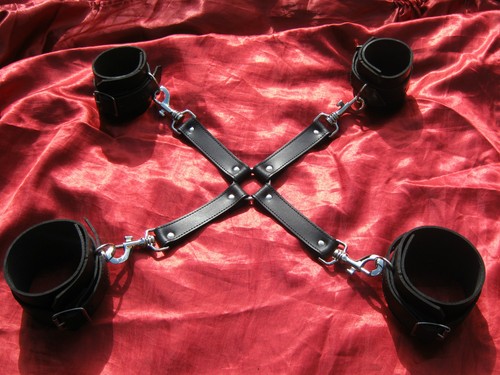 Bondage leather full hog - full, tie