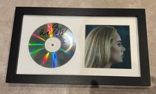 Adele Signed CD With Framed