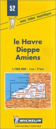 Michelin map havre - map, 52