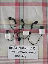 Hirisi Carp Dumpy Bobbins x3