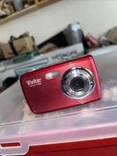 Vivitar Digital Camera Vivicam 7024 7.1MP Red Tested