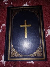 The Holy Bible Douay Rheims Black Hardcover Rare Catholic Book