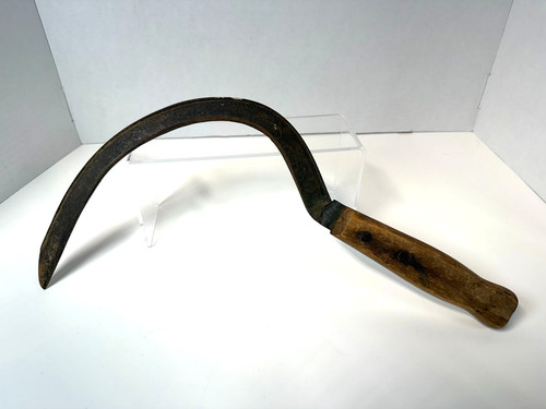 Vintage hand sickle - vintage, grass