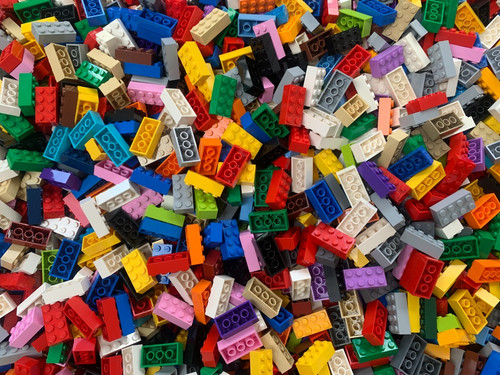 Lego 2x4 bricks 3001 - lego,