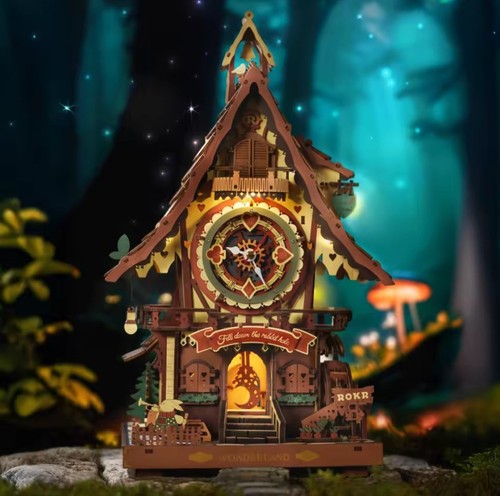 Robotime rokr wooden puzzle - wooden,
