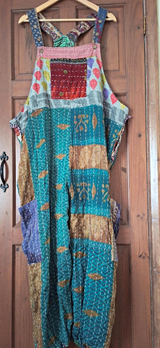 Ladies multi kantha fabric - kantha,