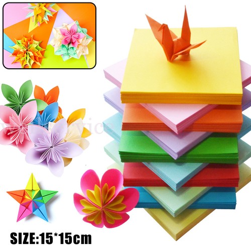 15x15cm 100pcs square colored - 100pcs,