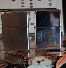 Vintage ZIPPO LIGHTERS X 2