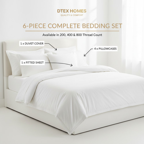 6pcs bedding set - 6pcs, 100%