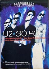 U2 Propaganda Fanzine issue 25 winter U2 go pop magazine