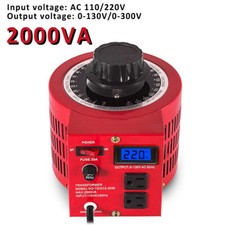 2000VA Output 0-130V / 0-300V