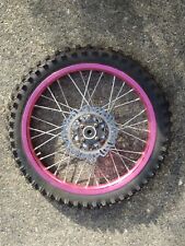Pit Bike Front Wheel & New Tyre 70-100-70