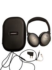 Bose QuietComfort 25 QC25 Acoustic Noise Cancelling Headphones Apple Adapter 