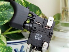 GENUINE DEWALT DC900 36V 3 SPEED HAMMER DRILL COMPLETE TRIGGER SWITCH