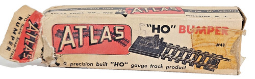 Atlas scale rail bumper - ho,