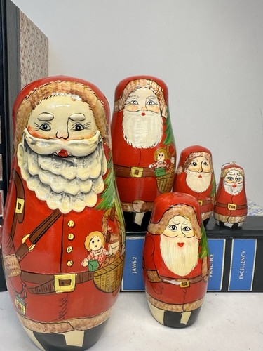 Vintage russian christmas wood - christmas,