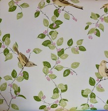 Laura Ashley Wallpaper Aviary Garden Apple Roll - opened 