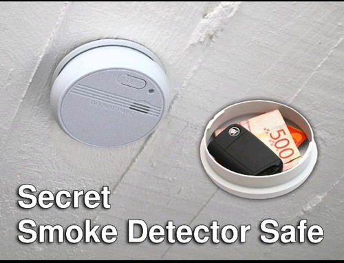 Secret smoke detector - secret,