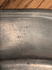 Vintage Colonial Pewter by