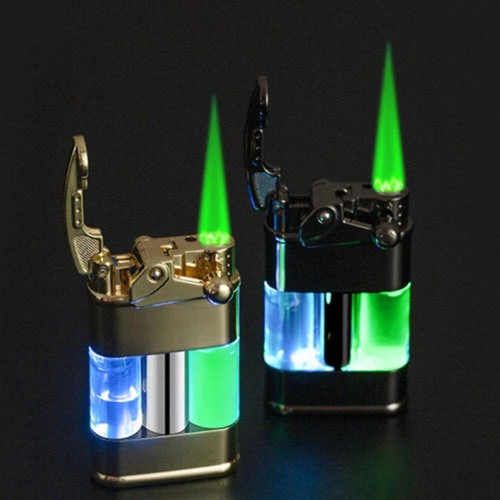Jet flame lighter - –, night