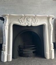 Marble Fire Surround for Cast