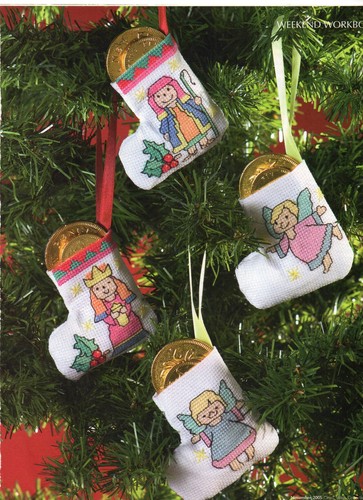 Xmas cross stitch - stitch, joan