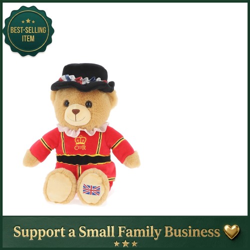 Iconic 15cm beefeater bear - 15cm,