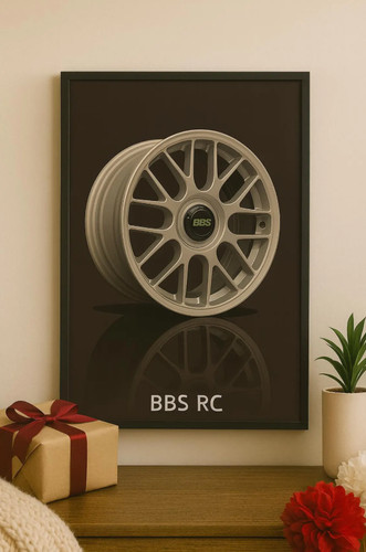Bbs wheel poster classic - bbs,