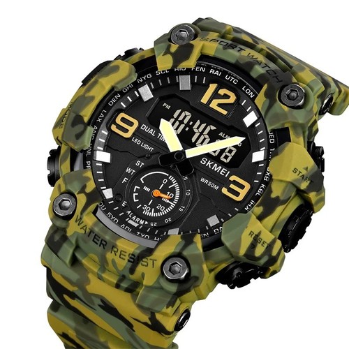 Skmei men military watch - skmei,