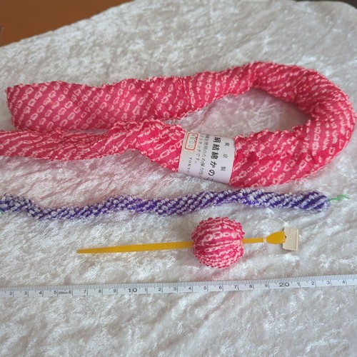 Pink white braided - pink,