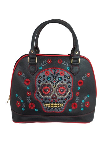 Sugar skull bowling bag - skull,