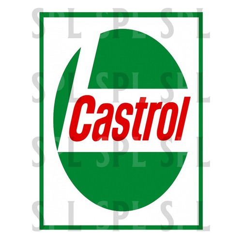 Castrol metal sign retro - metal,