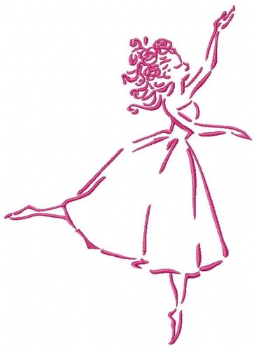 Outline ballet machine - ballet,
