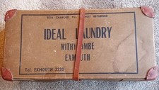 Vintage 1954 laundry case - vintage,