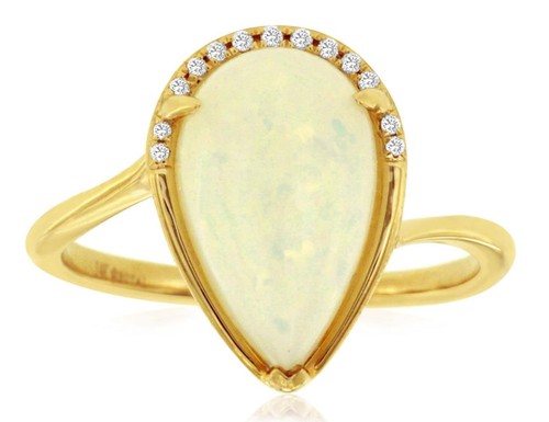 29ct diamond aaa opal 14k - &,