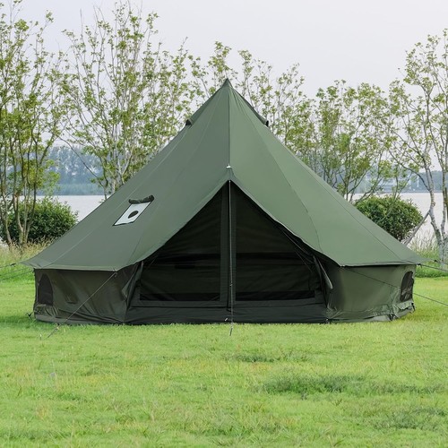 Bell tent with stove - bell,
