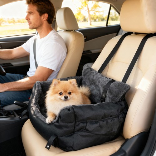 Pawhut dog car seat - dog,
