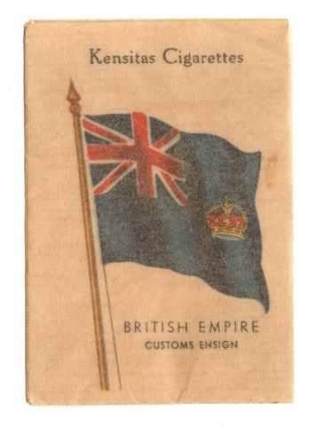 Kensitas silk cigarette card - kensitas,